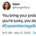 More Marriage, More Problems on Random People On Twitter Are Getting Honest About Marriage