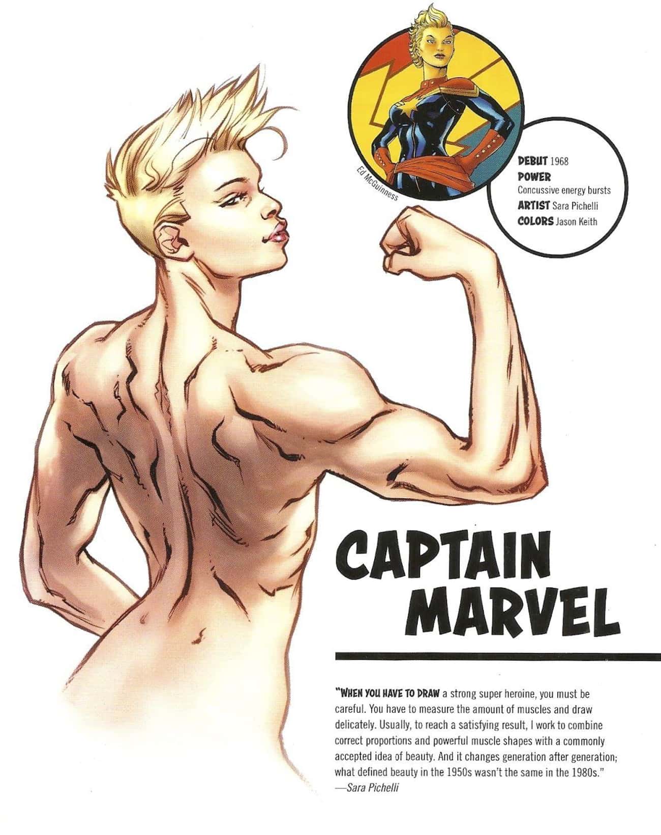 ESPN Published A Marvel Comics Insert Featuring Unclothed Superheroes
