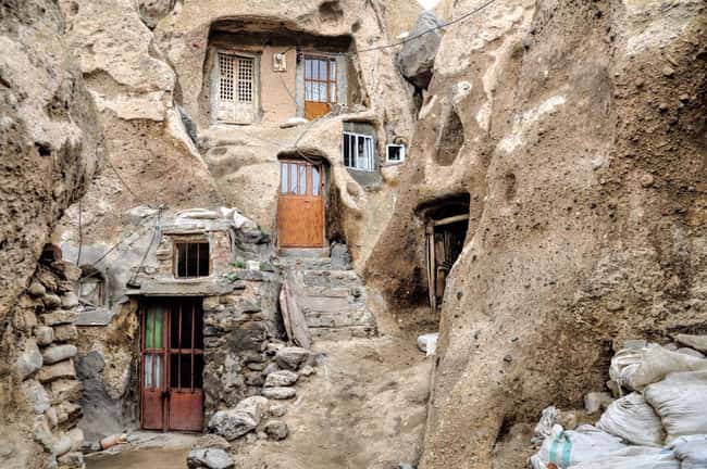 Kandovan, Iran (c. 13th Centur is listed (or ranked) 11 on the list The Oldest Houses In The World That Are Somehow Still Standing