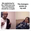 The Ultimate Ship on Random Hawkeye Memes That Prove He's The Most Underrated Avenger