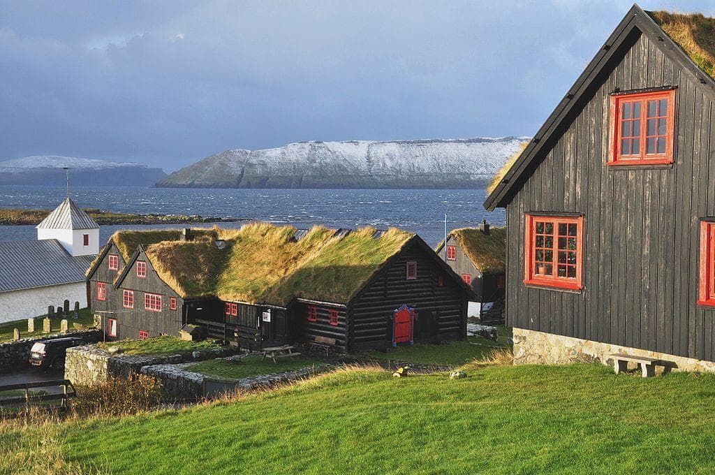 Kirkjubøargarður, Faroe Island is listed (or ranked) 10 on the list The Oldest Houses In The World That Are Somehow Still Standing