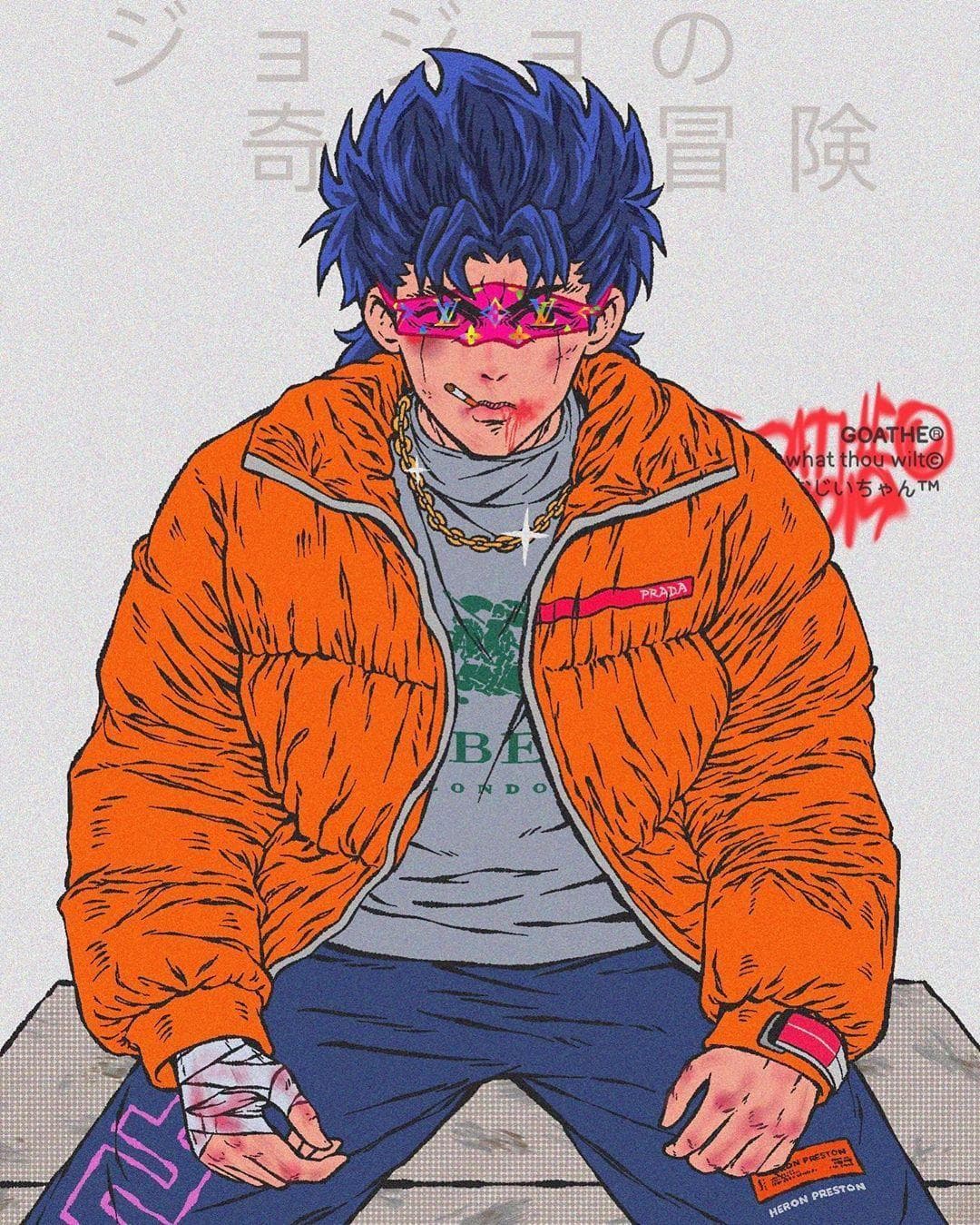 This Artist Reimagines Your Favorite Anime Characters In Streetwear Clothing