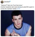 He Does A Perfect Throwback Thursday Roast on Random Funniest Things Chris Evans Ever Tweeted