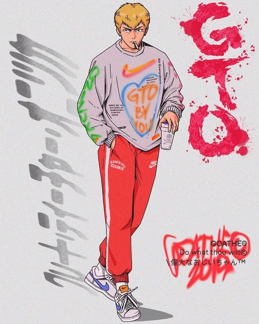 This Artist Reimagines Your Favorite Anime Characters In Streetwear ...