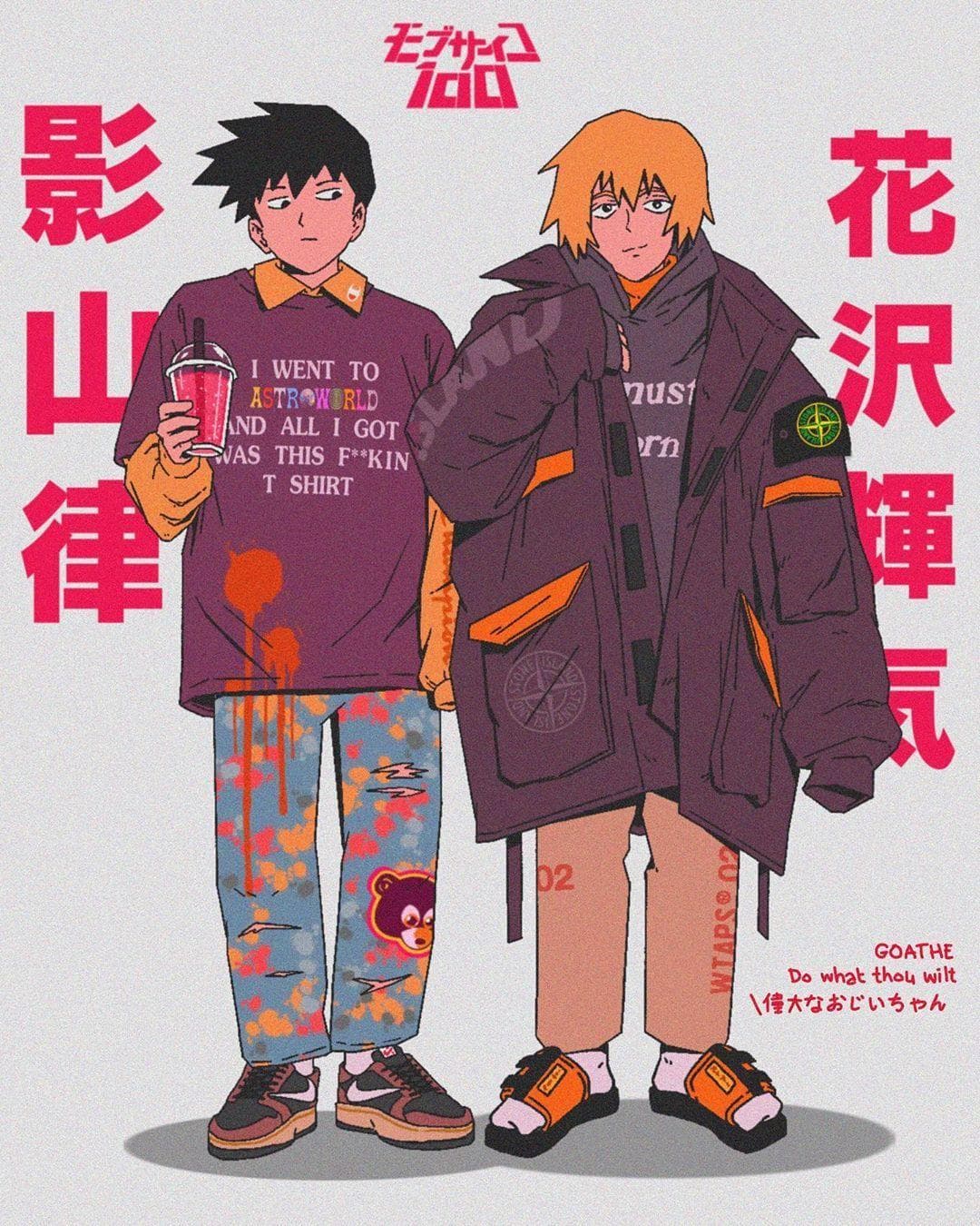 This Artist Reimagines Your Favorite Anime Characters In Streetwear ...