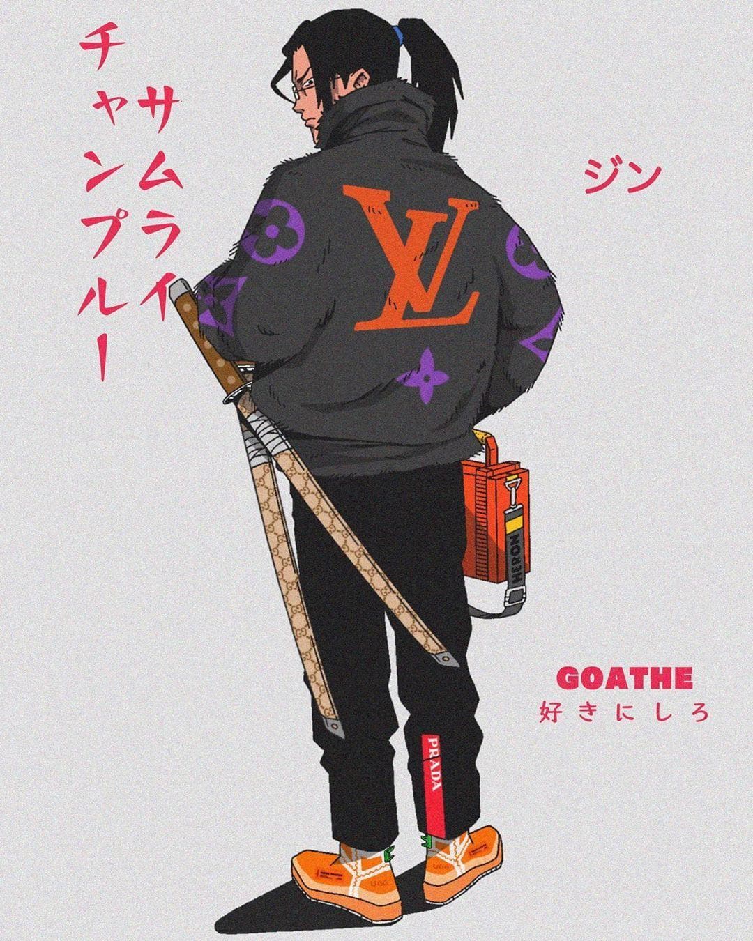 This Artist Reimagines Your Favorite Anime Characters In Streetwear ...