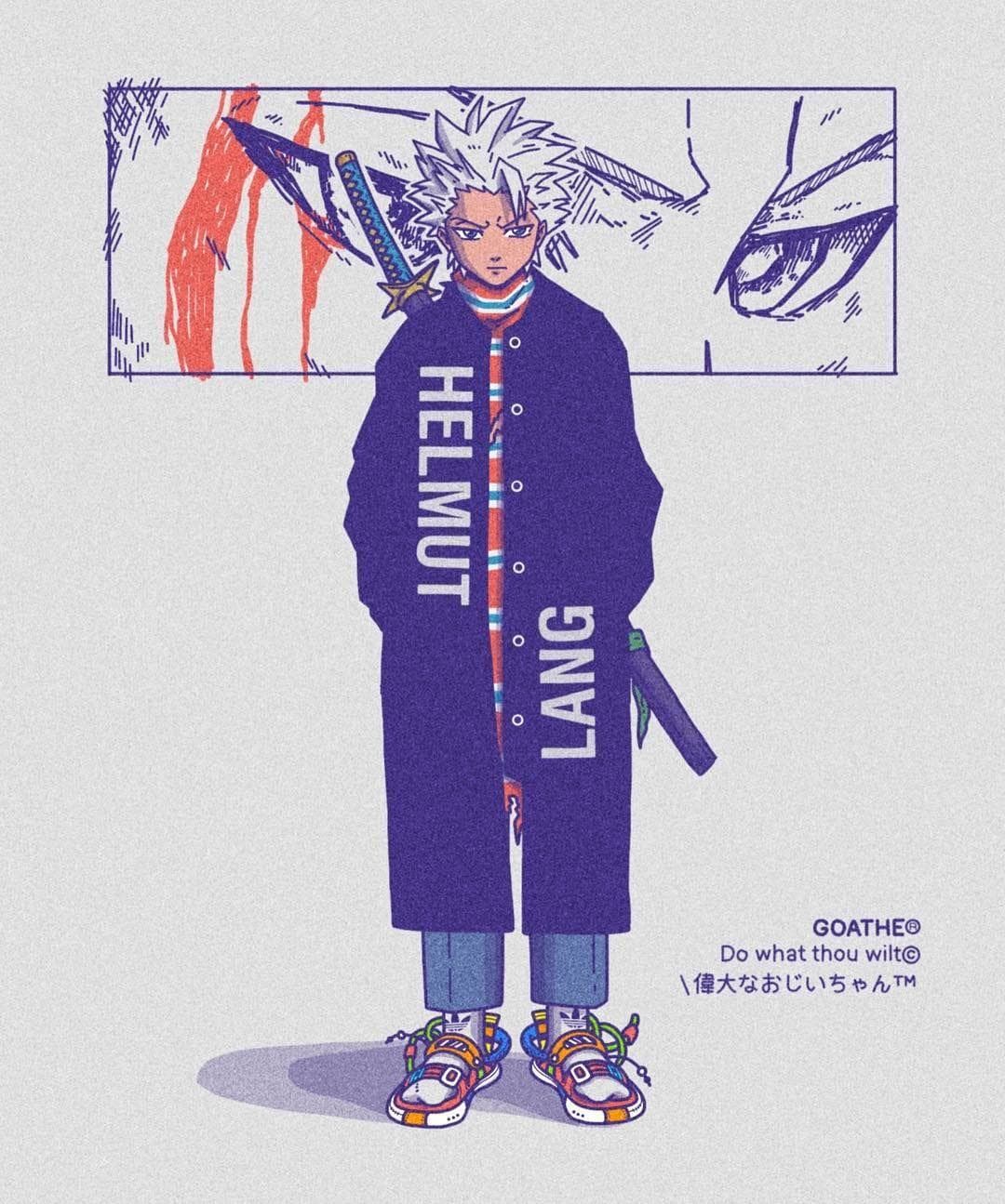 This Artist Reimagines Your Favorite Anime Characters In Streetwear ...