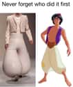 Aladdin, Fashion Icon on Random Funny Disney Animated Movie Memes That Make Us Appreciate Classics Even Mo
