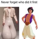 Aladdin, Fashion Icon on Random Funny Disney Animated Movie Memes That Make Us Appreciate Classics Even Mo