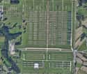 Auschwitz-Birkenau on Random Google Earth Satellite Pics Of Exact Spots Where Historical Events Happened