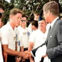 Bill Clinton Meeting John F. Kennedy on Random Rare Photos Of US Presidents That Most People Haven't Seen