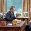 Ronald Reagan Discussing With Young John McCain on Random Rare Photos Of US Presidents That Most People Haven't Seen