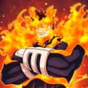 Endeavor on Random Greatest Anime Characters With Fire Powers