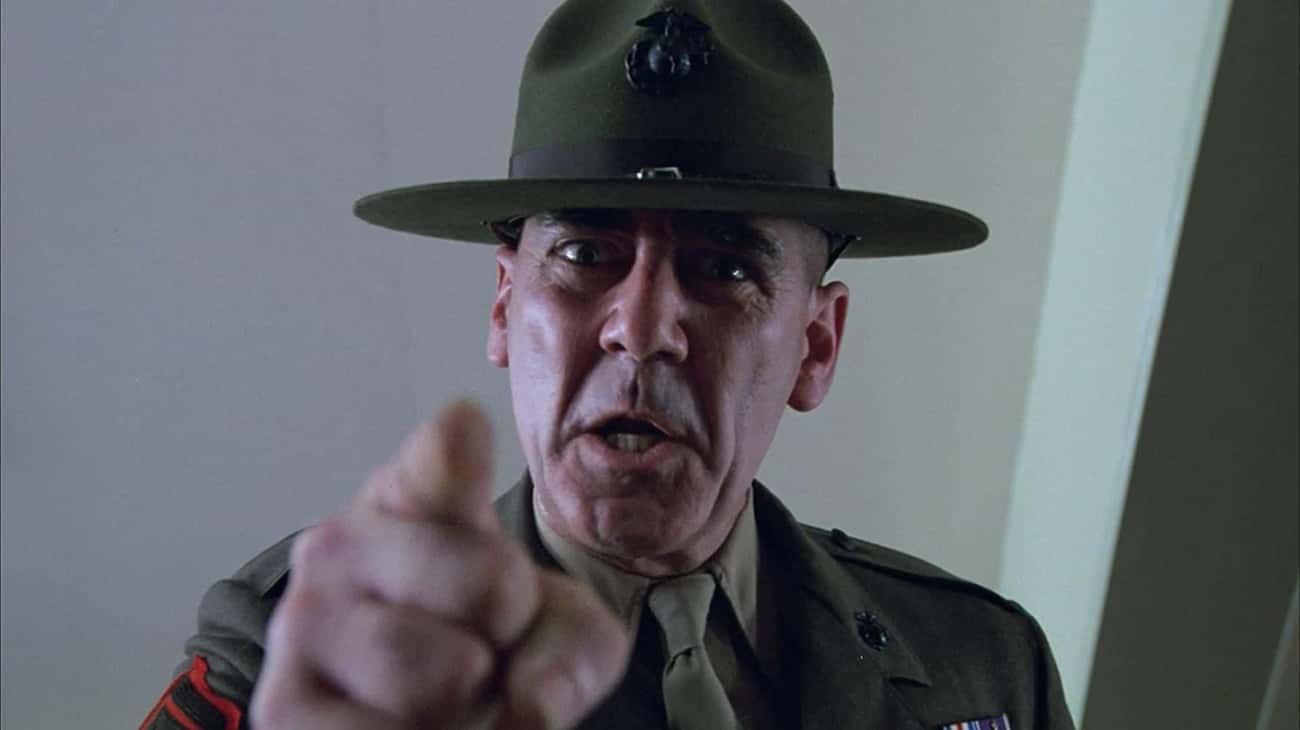  R. Lee Ermey, A Former Drill Instructor In Vietnam, Improvised His Boot Camp Insults