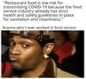 Safety First! on Random Funny Memes Made By Restaurant Workers