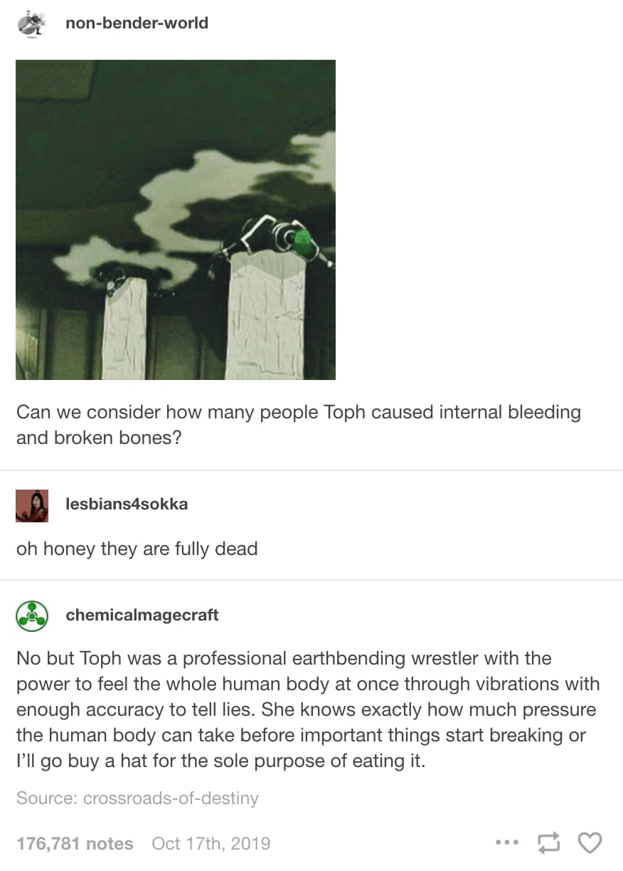 29 Toph Memes That Prove She Is The Strongest Character In The Last ...