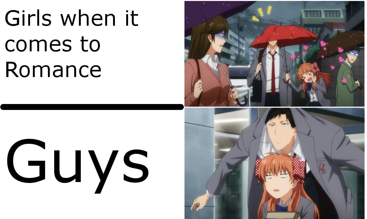 Hilarious Memes About Romance Anime That Are Way Too Accurate