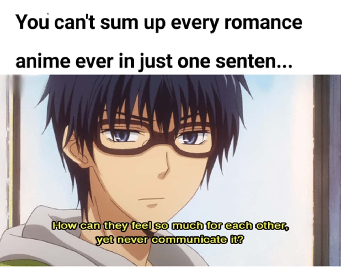 20 Hilarious Memes About Romance Anime That Are Way Too ...