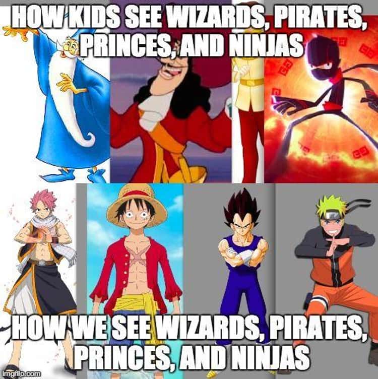19 Hilarious Memes About Cartoons Vs. Anime That Are Way Too Accurate