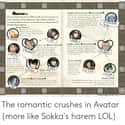 Sokka's Basically A Harem Protagonist on Random Hilarious Memes That Prove Avatar: Last Airbender Is An Honorary Anime