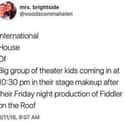 The Glorious Tradition on Random Funny Broadway Memes That Only Theater Kids Will Understand
