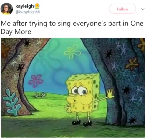 Funny Broadway Memes That Only Theater Kids Will Understand