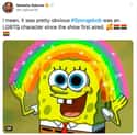Kinda on Random Best Twitter Reactions To Nickelodeon Confirming That SpongeBob Is Part Of LGBTQ+ Community