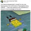 Trivia Crash Course on Random Best Twitter Reactions To Nickelodeon Confirming That SpongeBob Is Part Of LGBTQ+ Community