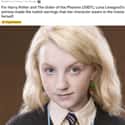 Luna Lovegood's Actress Wore Her Own Handmade Earrings on Random Small But Poignant Details From Harry Potter