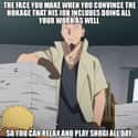 Adult Shikamaru Is Still The Same on Random Hilarious Memes About Team 10 From Naruto