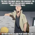 Adult Shikamaru Is Still The Same on Random Hilarious Memes About Team 10 From Naruto