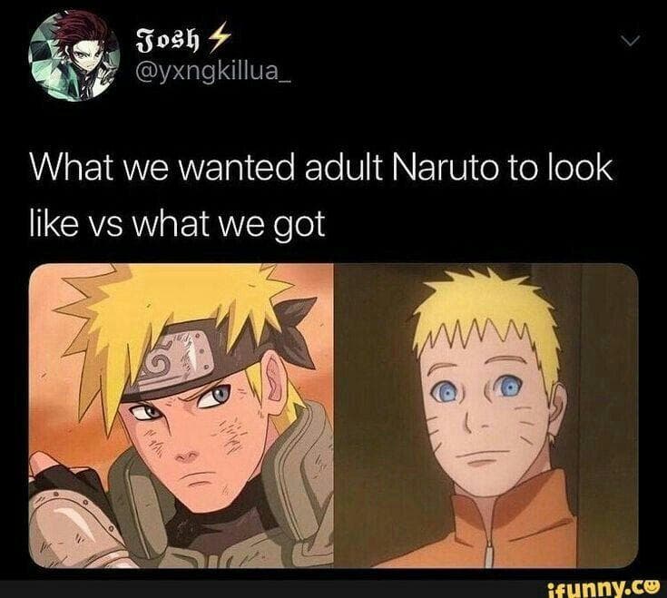 Random Hilarious Memes About Adult Naruto That Made Us Laugh Way Too Hard