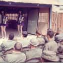 Watching A USO Show on Random Cool Old School Pictures From Vietnam