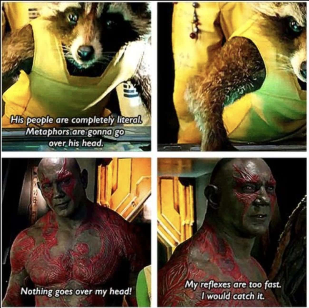 We Believe In You Drax