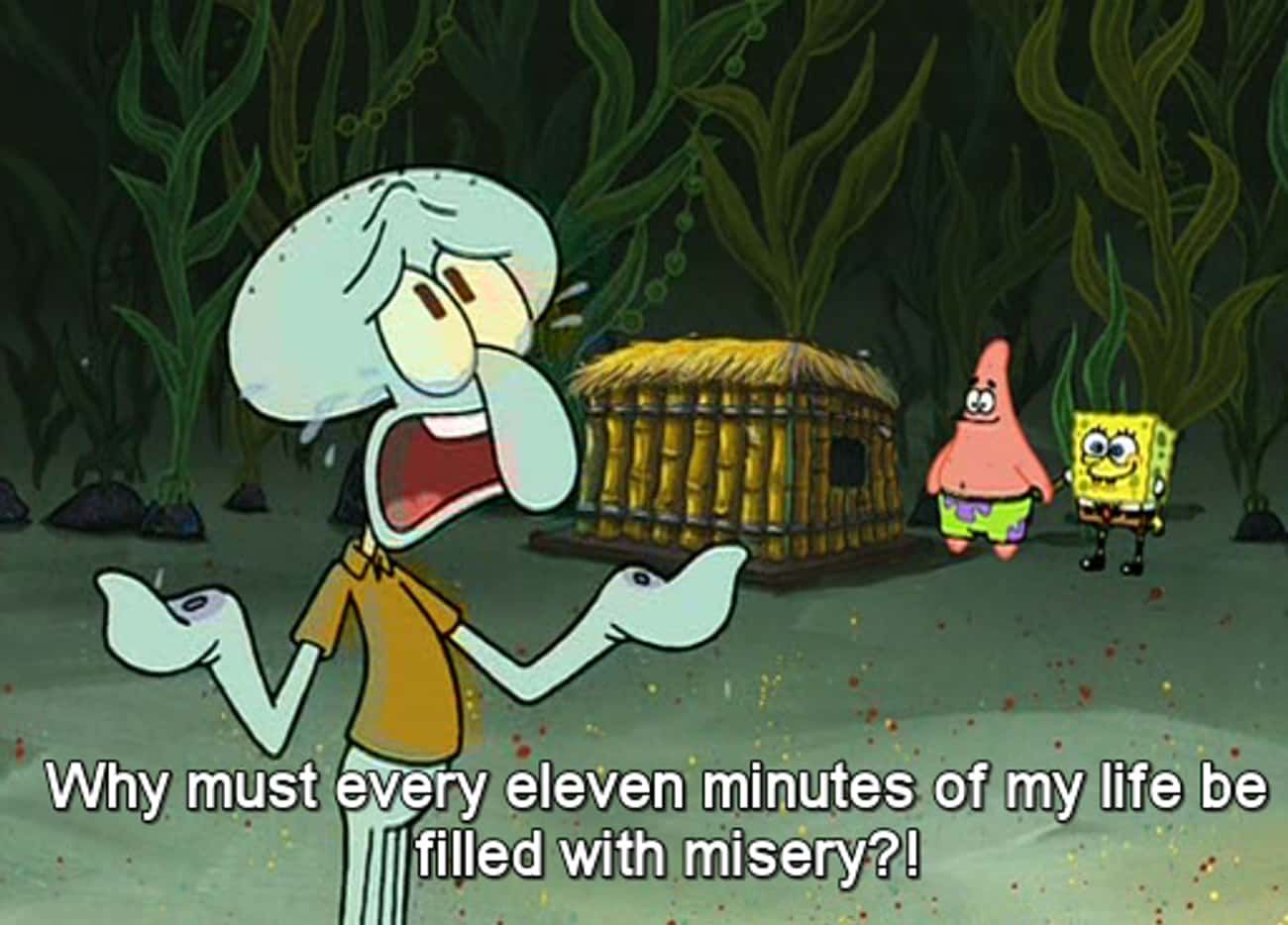 Squidward Makes A Very Meta Complaint