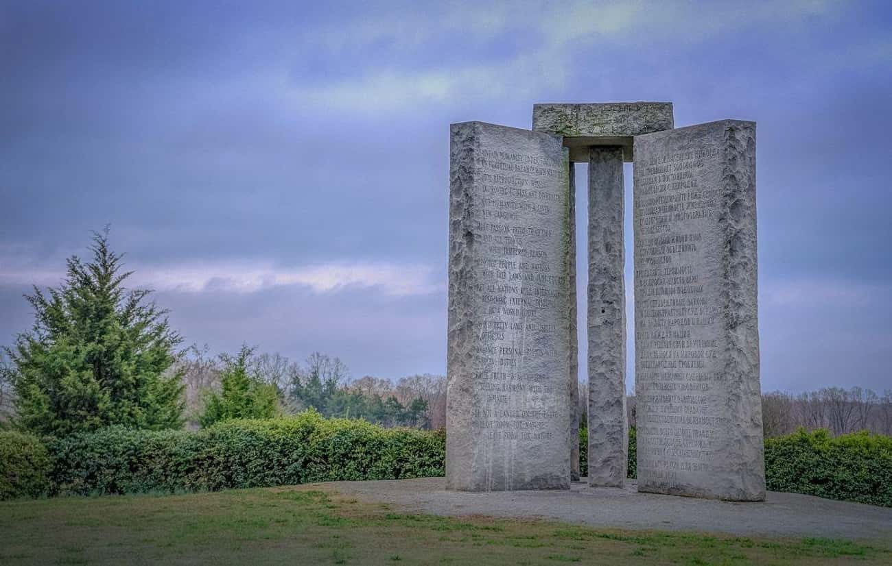 The Georgia Guidestones Lay Out Post-Apocalyptic Societal Rules