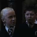 When Draco Tells Goyle (Harry) He Didn’t Know He Could Read - ‘Chamber of Secrets’ on Random Best Improvised And Unscripted Moments In 'Harry Potter' Movies