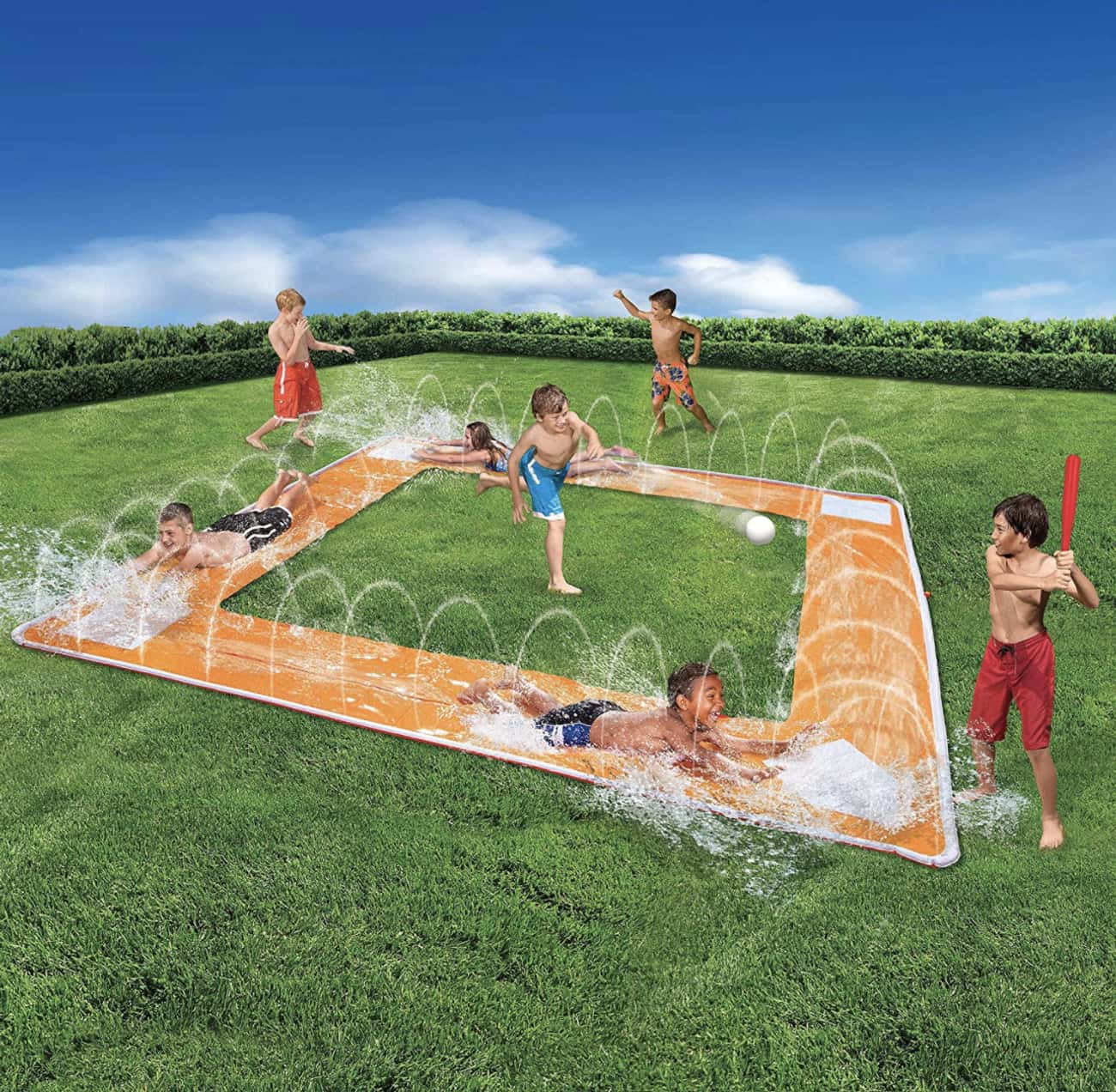 Grand Slam Baseball Water Slide