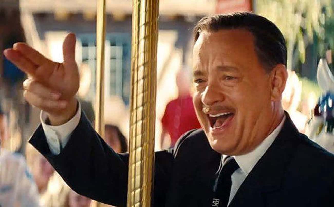 Walt Disney's Two Finger Salute In 'Saving Mr. Banks' Is From Airbrushing Out Walt's Cigarette