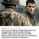 In Saving Private Ryan, Matt Damon Didn't Do Bootcamp And Was Resented on Random Legendary Behind Scenes Moments That Will Go Down In History