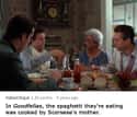 In Goodfellas, The Spaghetti Is Made By Scorsese's Mother on Random Legendary Behind Scenes Moments That Will Go Down In History