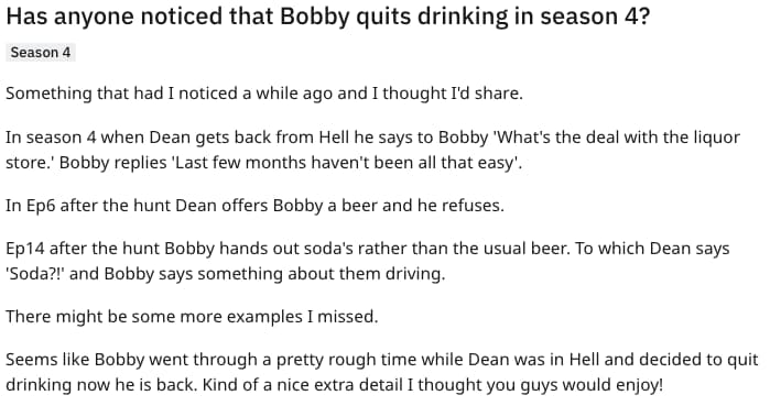 Bobby Quits Drinking
