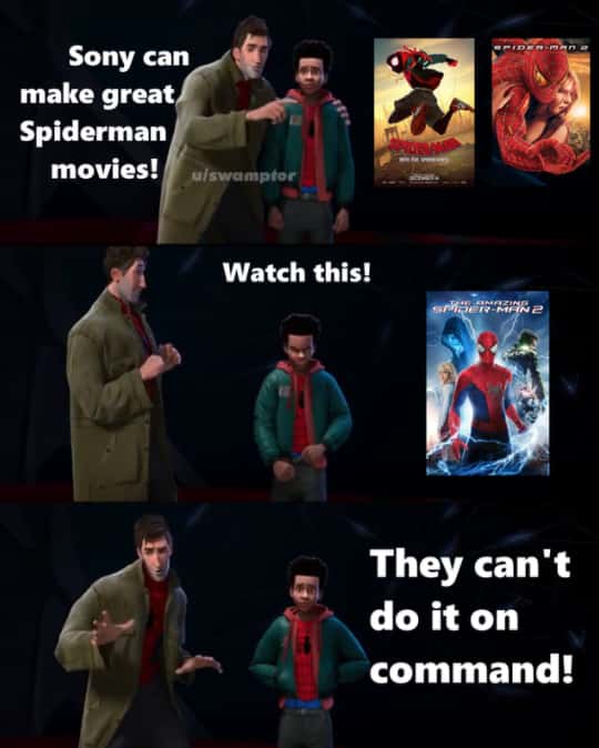 spider man into the spider verse memes