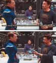Downey's Snacking Habits Made For An Ad-Lib In 'The Avengers' on Random Best Robert Downey Jr. Ad Libs In MCU Movies