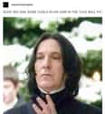 Dude Had Some Sweet Curls on Random Small But Poignant Details Fans Noticed About Severus Snape From Harry Potter