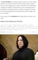 Does Snape Even Sleep on Random Small But Poignant Details Fans Noticed About Severus Snape From Harry Potter
