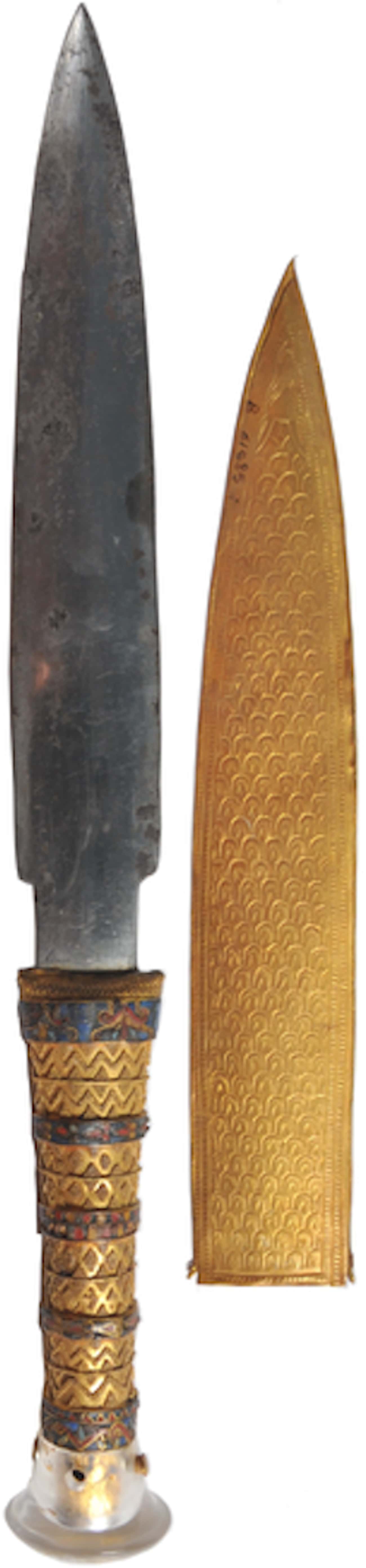 King Tut's Meteorite Dagger (c. 14th Century BC)