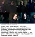 Snape's Costumes Didn't Change on Random Small But Poignant Details Fans Noticed About Severus Snape From Harry Potter