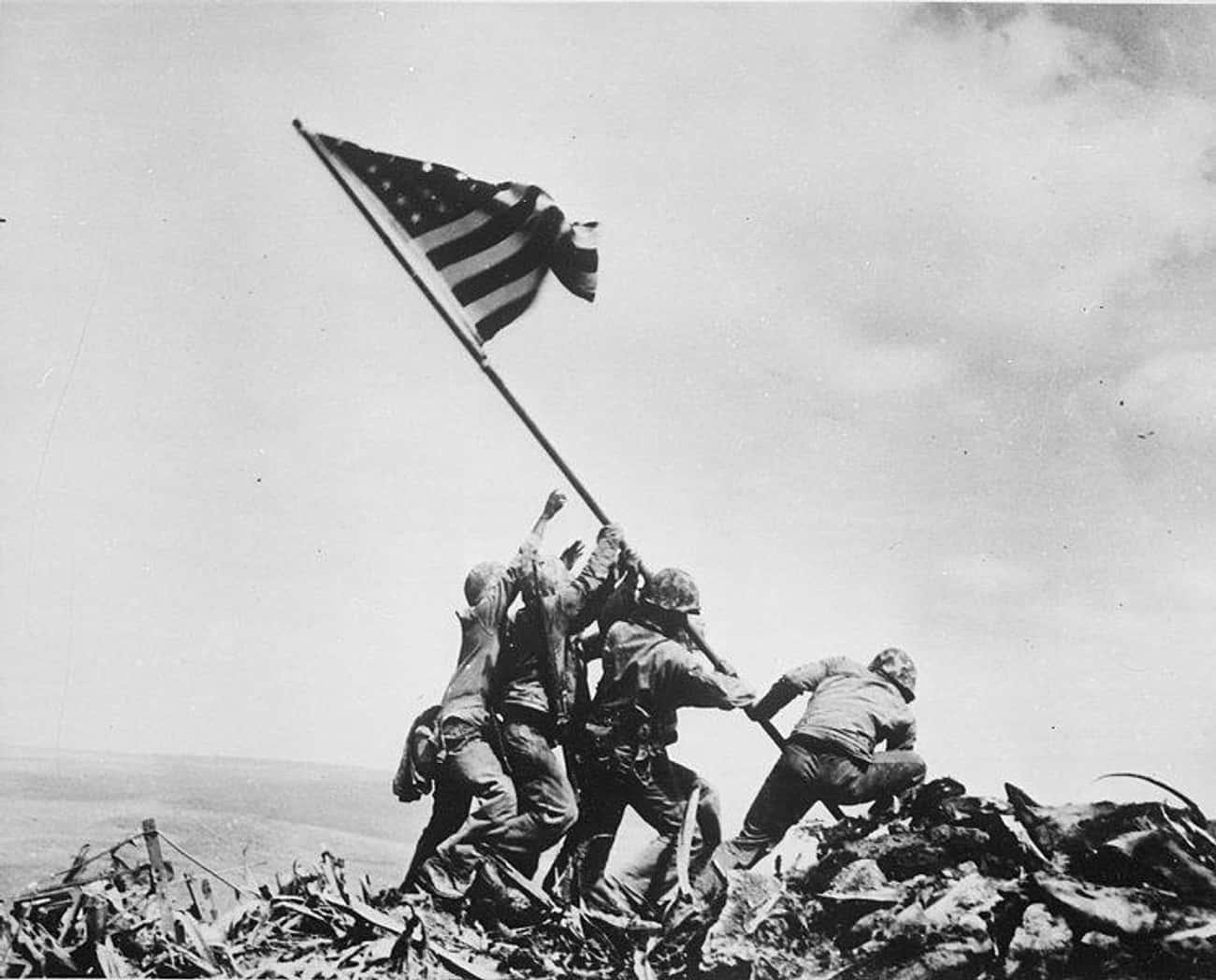 1945: 'Raising the Flag on Iwo Jima'