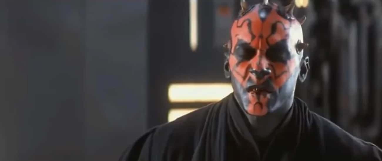 The Only Time Darth Maul Blinks